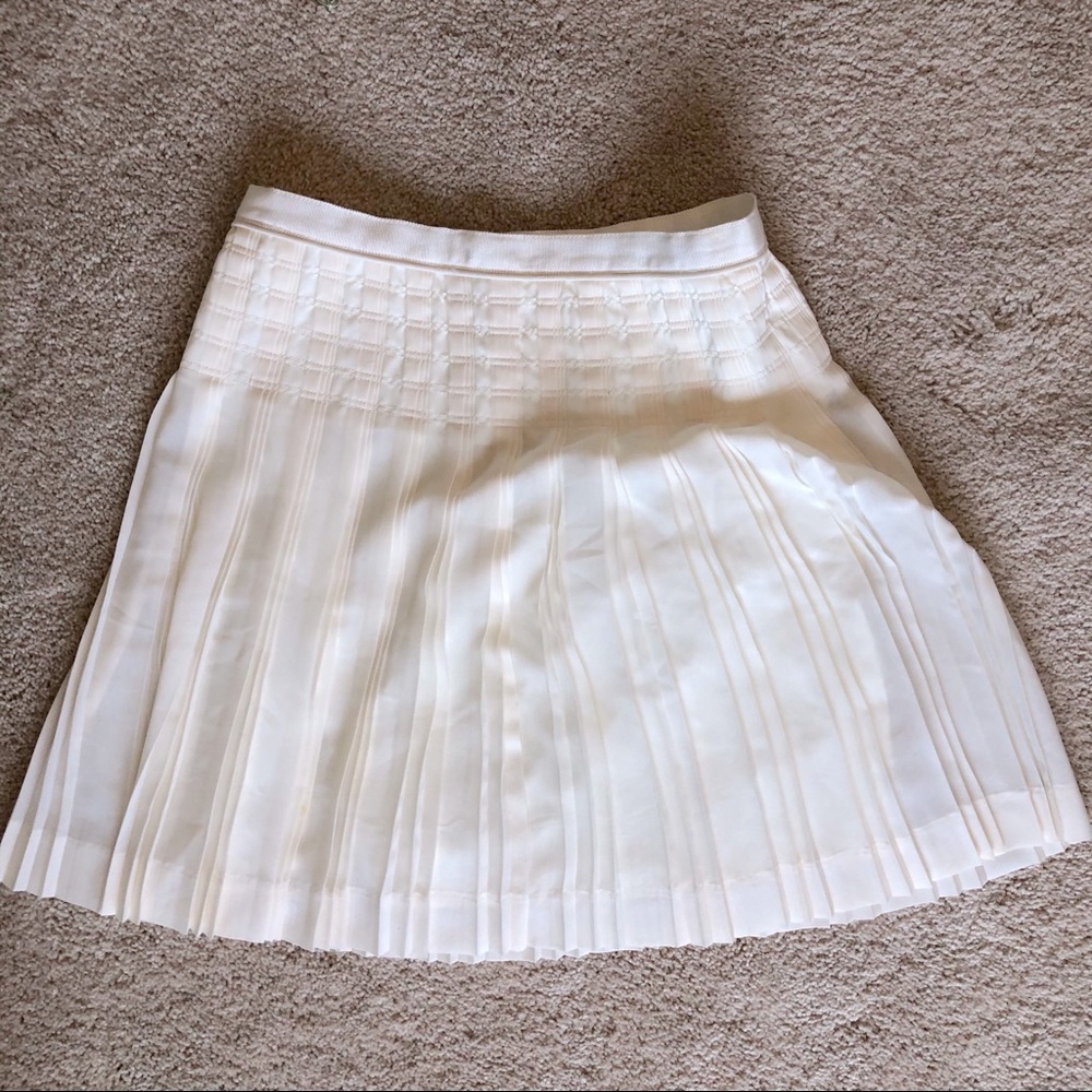 Pleated mini skirt — jcrew